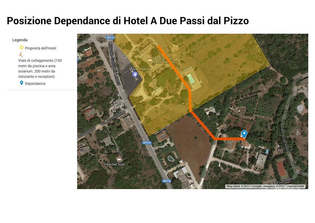 Hotel A Due Passi Dal Pizzo ガリポリ エクステリア 写真